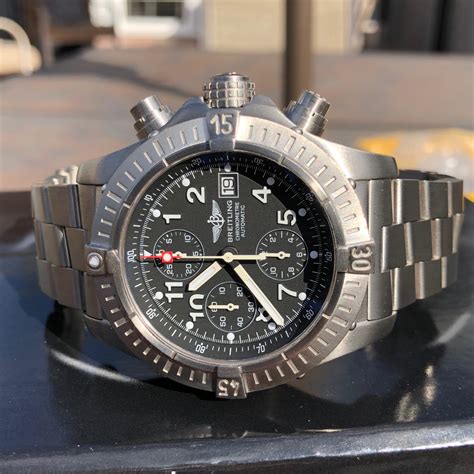 breitling avenger titanium review|breitling avenger automatic titanium.